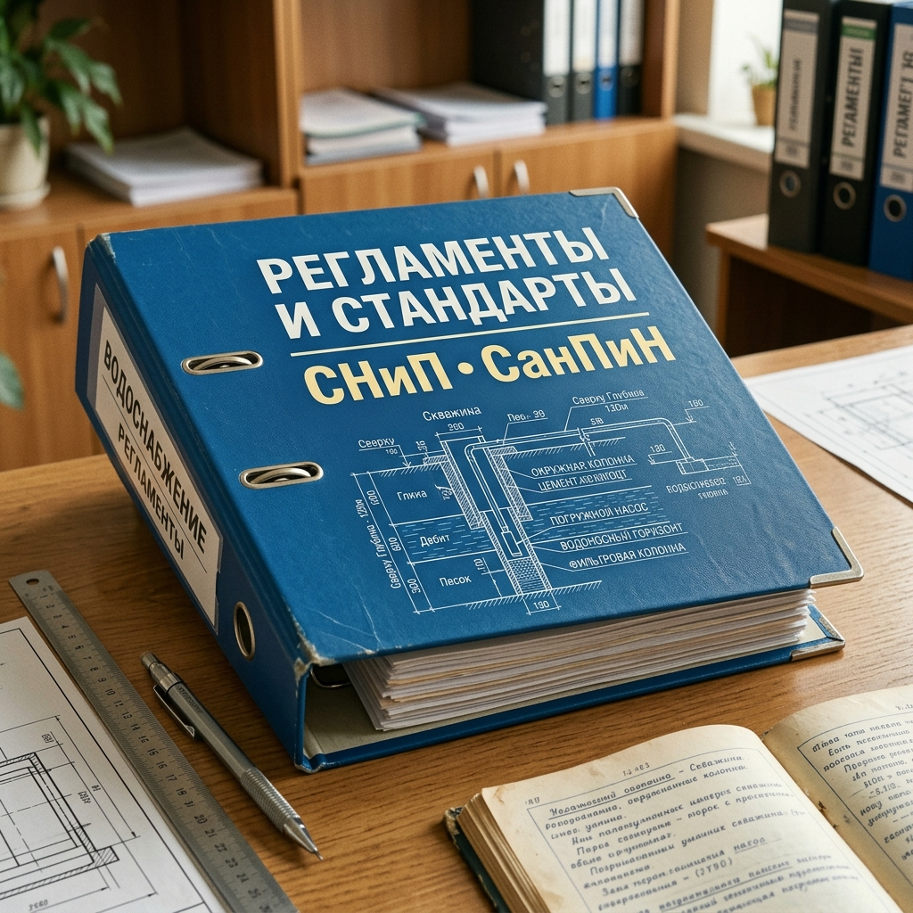 Свод правил и санитарных регламентов для эксплуатации скважин